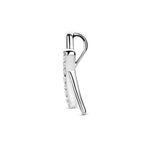 hanger zirkonia 15 mm zilver gerhodineerd