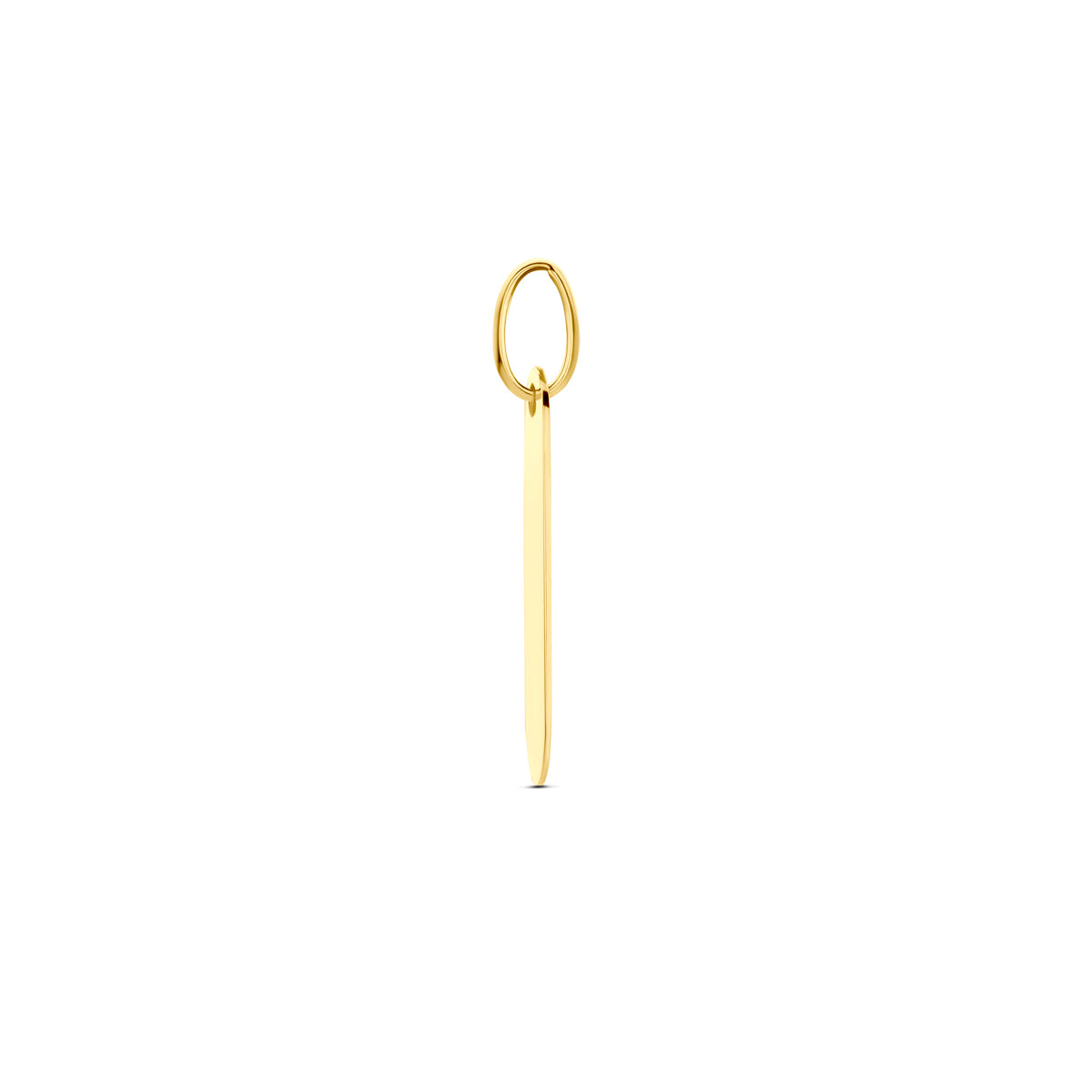hanger 23 mm 14K geelgoud