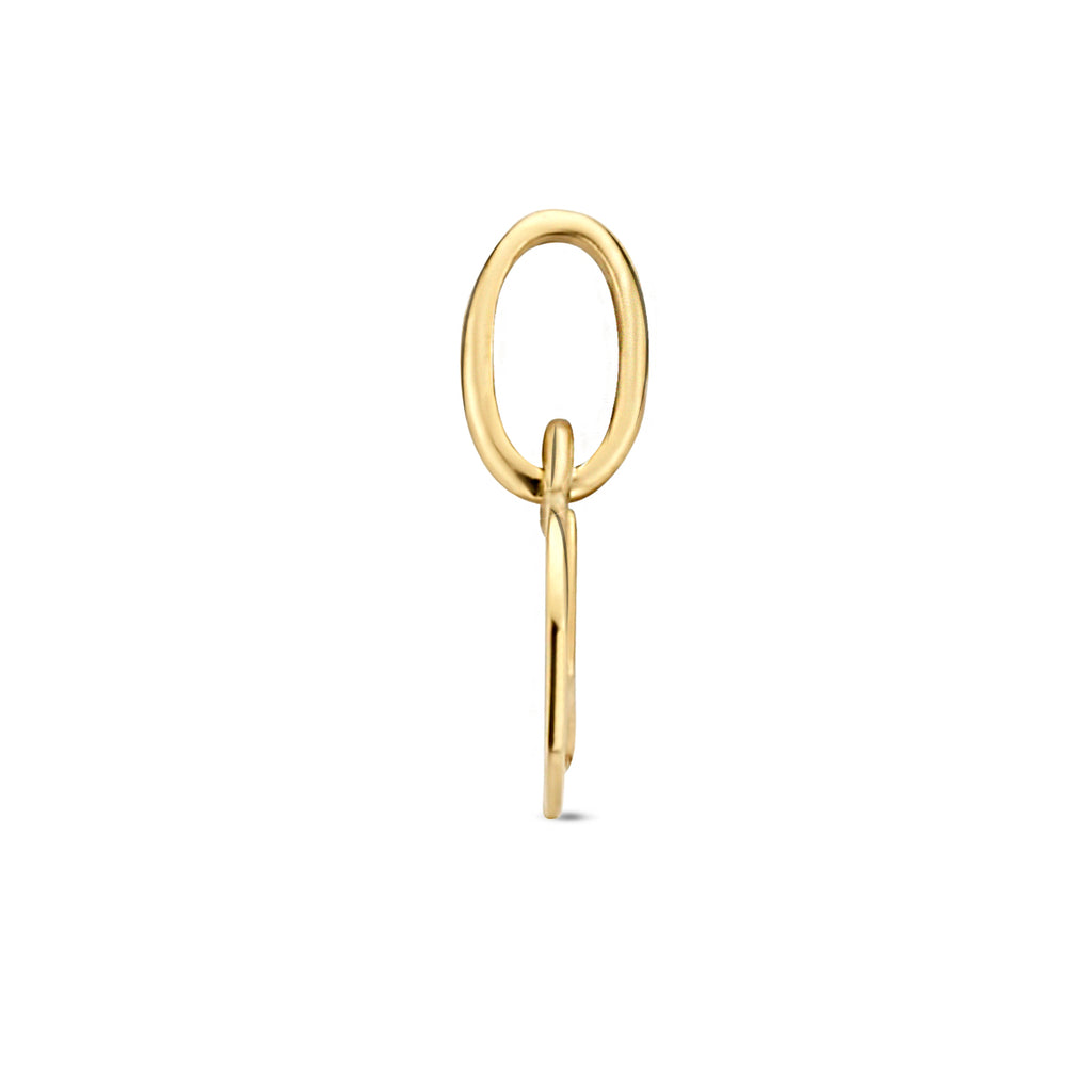 Sternzeichenanhänger 12 mm 14K Gelbgold