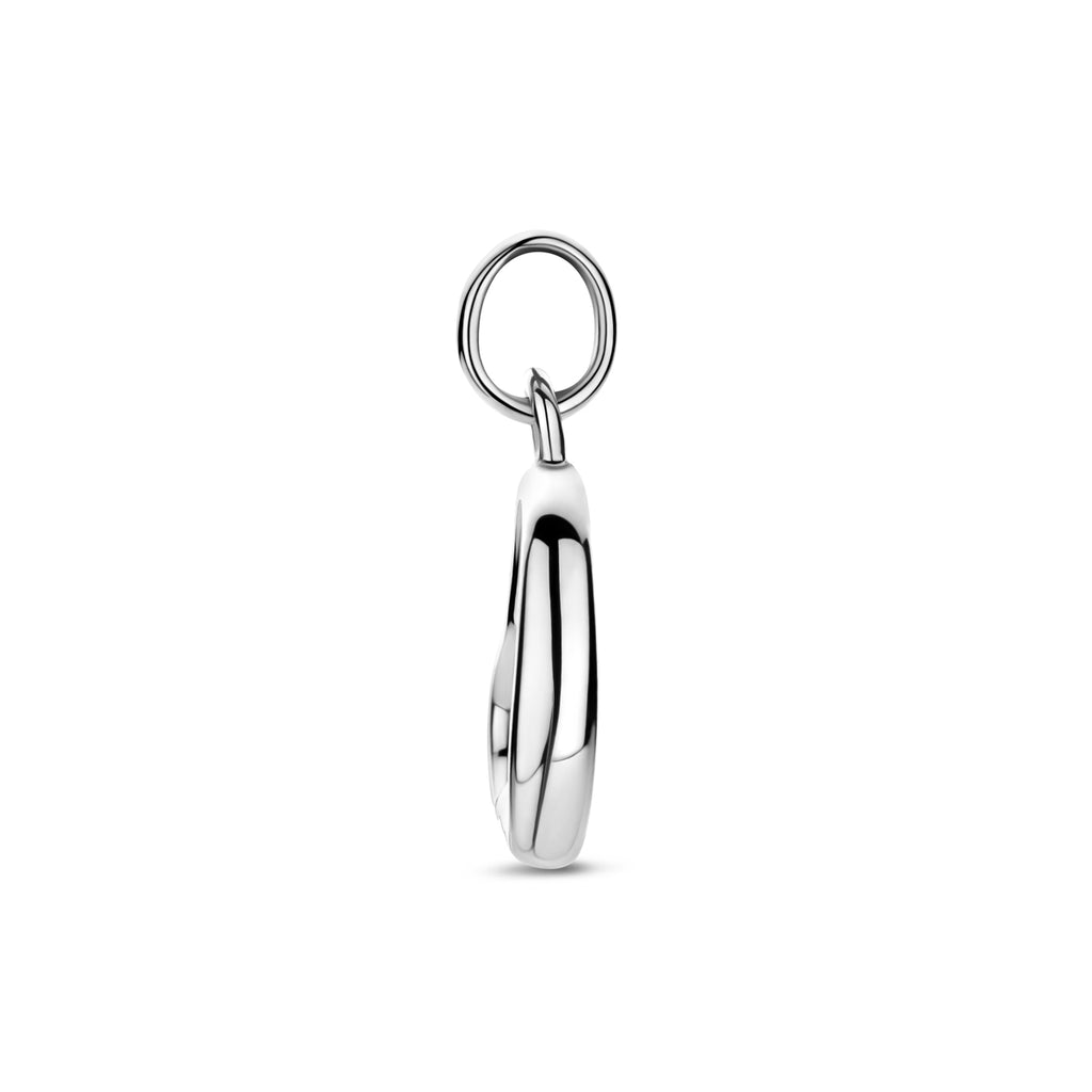 hanger hartje 10 mm zilver gerhodineerd