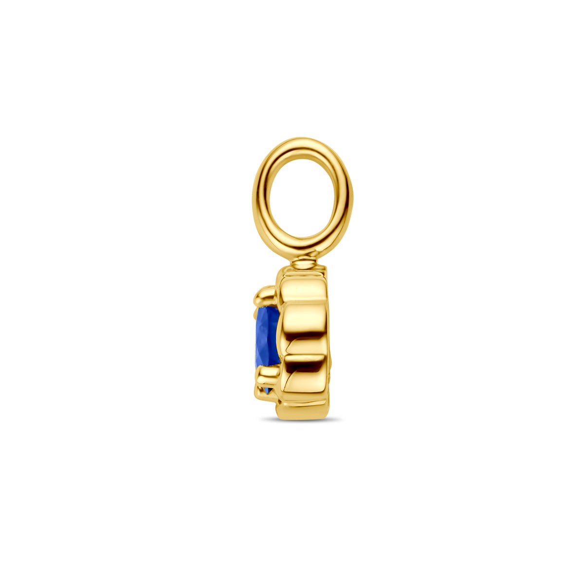 Anhänger Saphir 14K Gelbgold