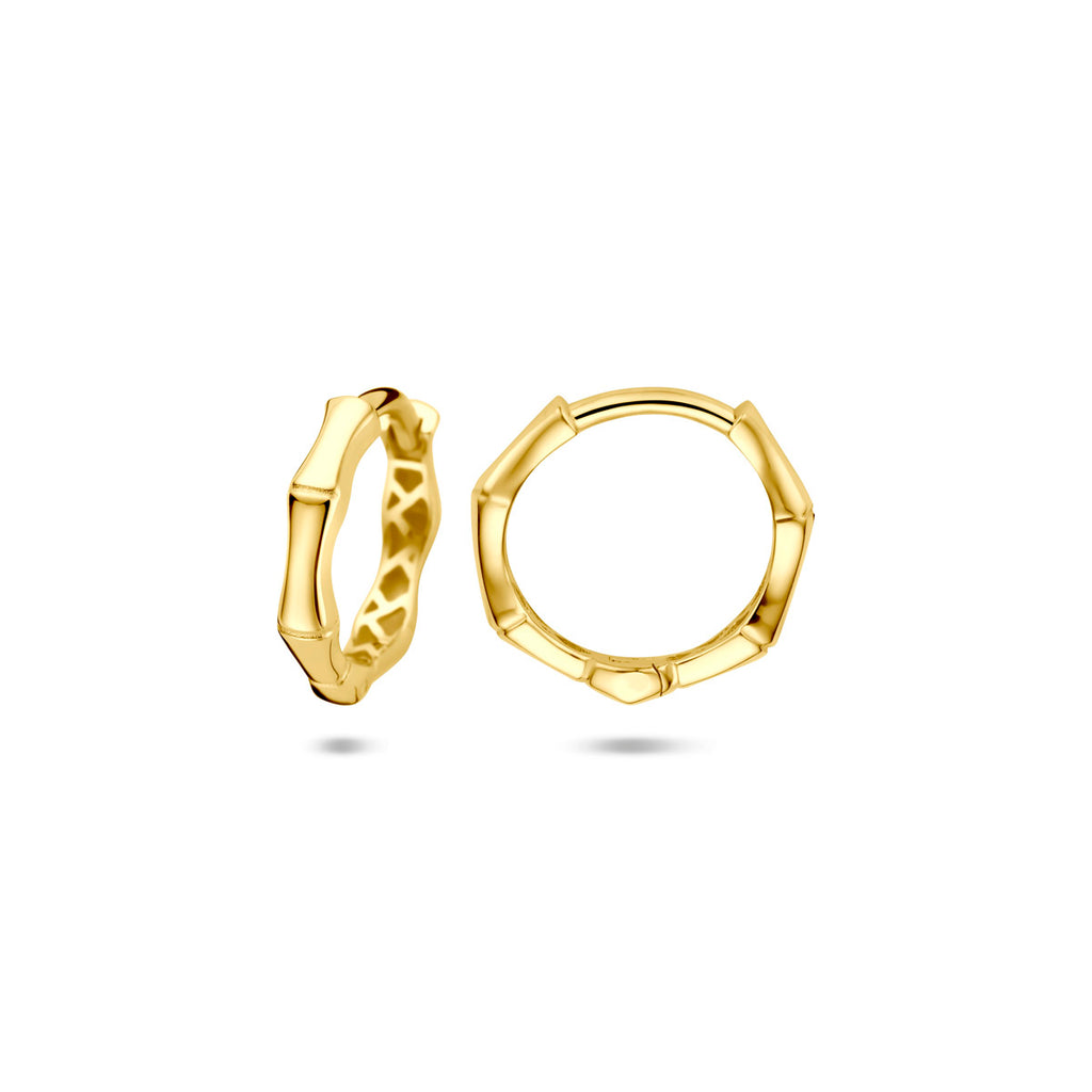 Ohrringe Röhre 2,5 mm 14K Gelbgold