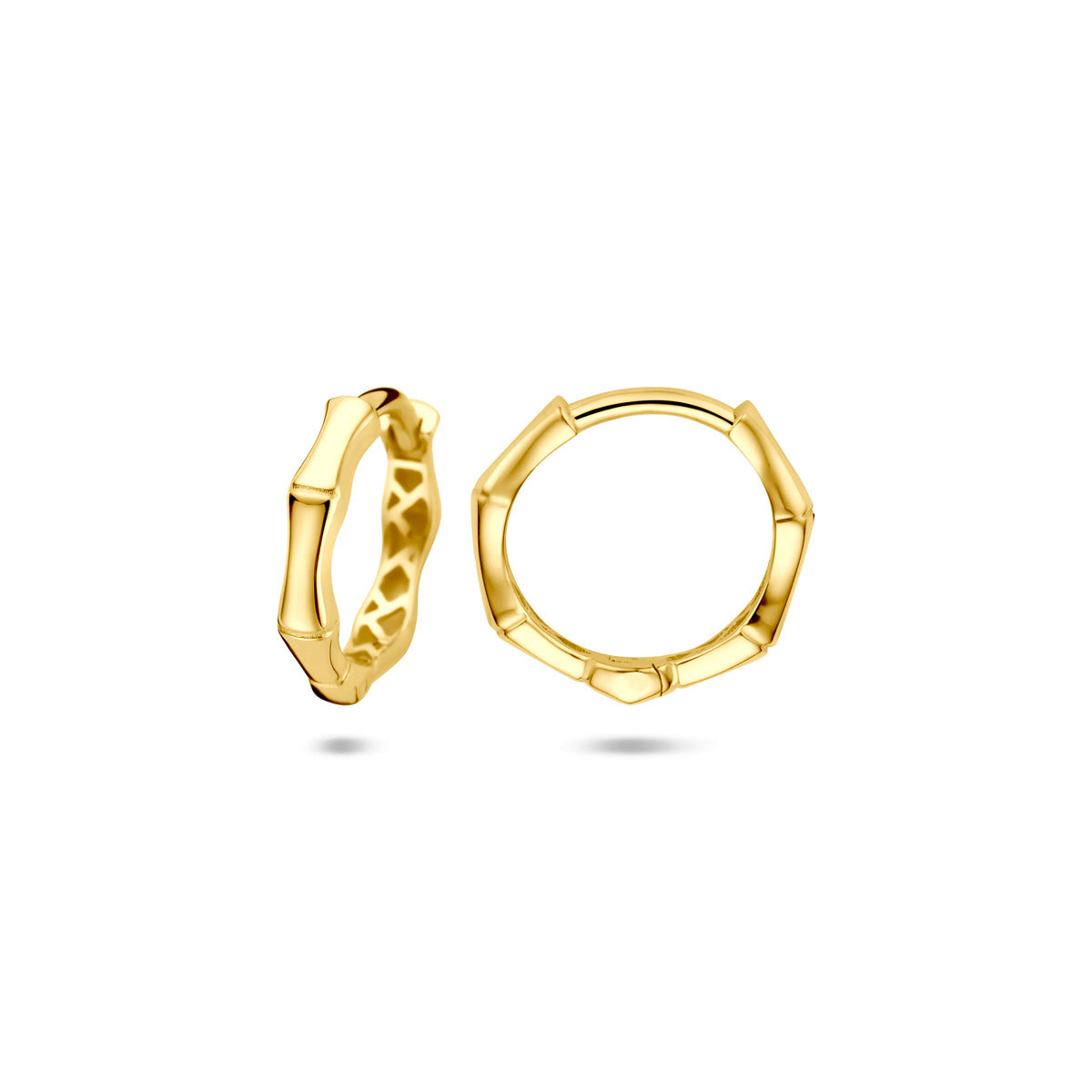 Ohrringe Röhre 2,5 mm 14K Gelbgold