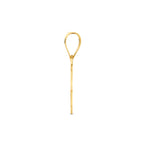Anhänger Hand der Fatima 14K Gelbgold