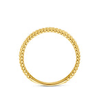 ring gediamanteerd 14K geelgoud