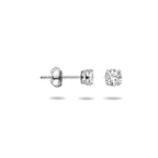 Ohrstecker Zirkonia 14K Roségold