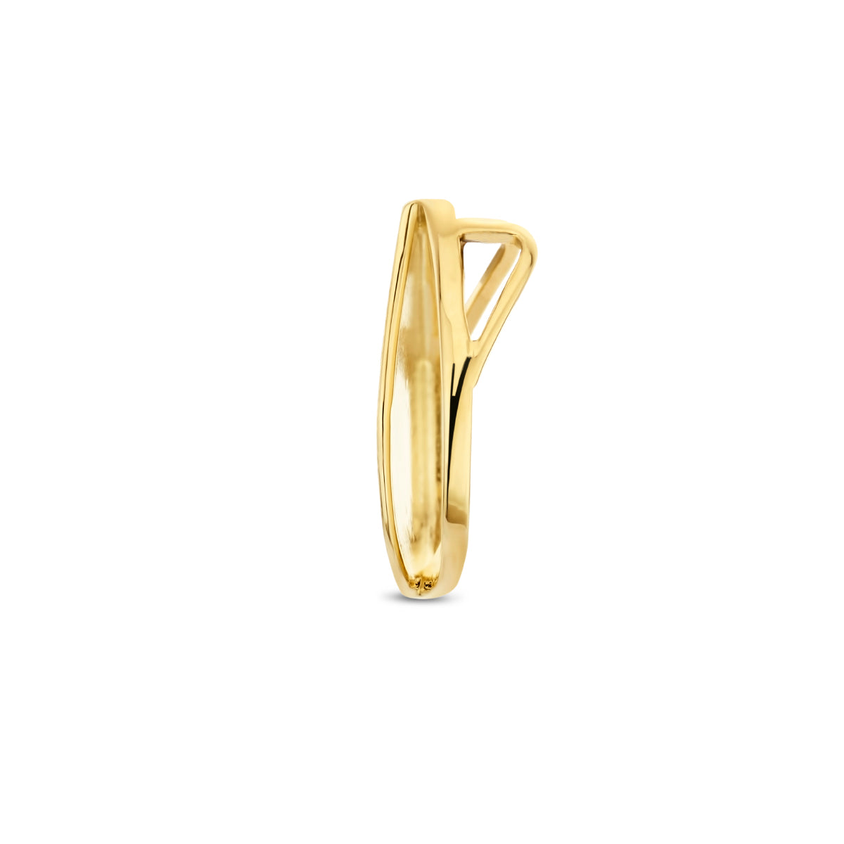 Anhänger poliert/matt 14K Gelbgold