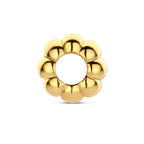 Rondell 9 mm 3 Mikron versilbert (gelb)