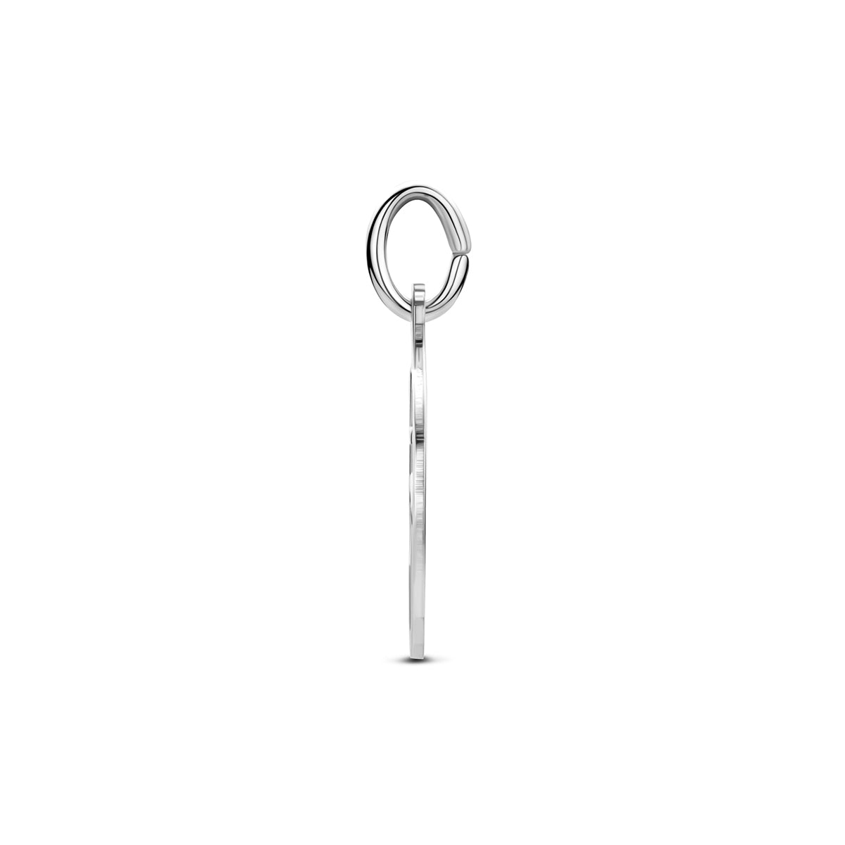 hanger geloof, hoop en liefde gediamanteerd zilver wit