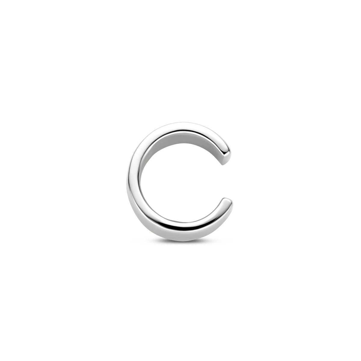 ear cuff 11,5 mm zilver gerhodineerd