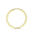 ring zirkonia 14K geelgoud