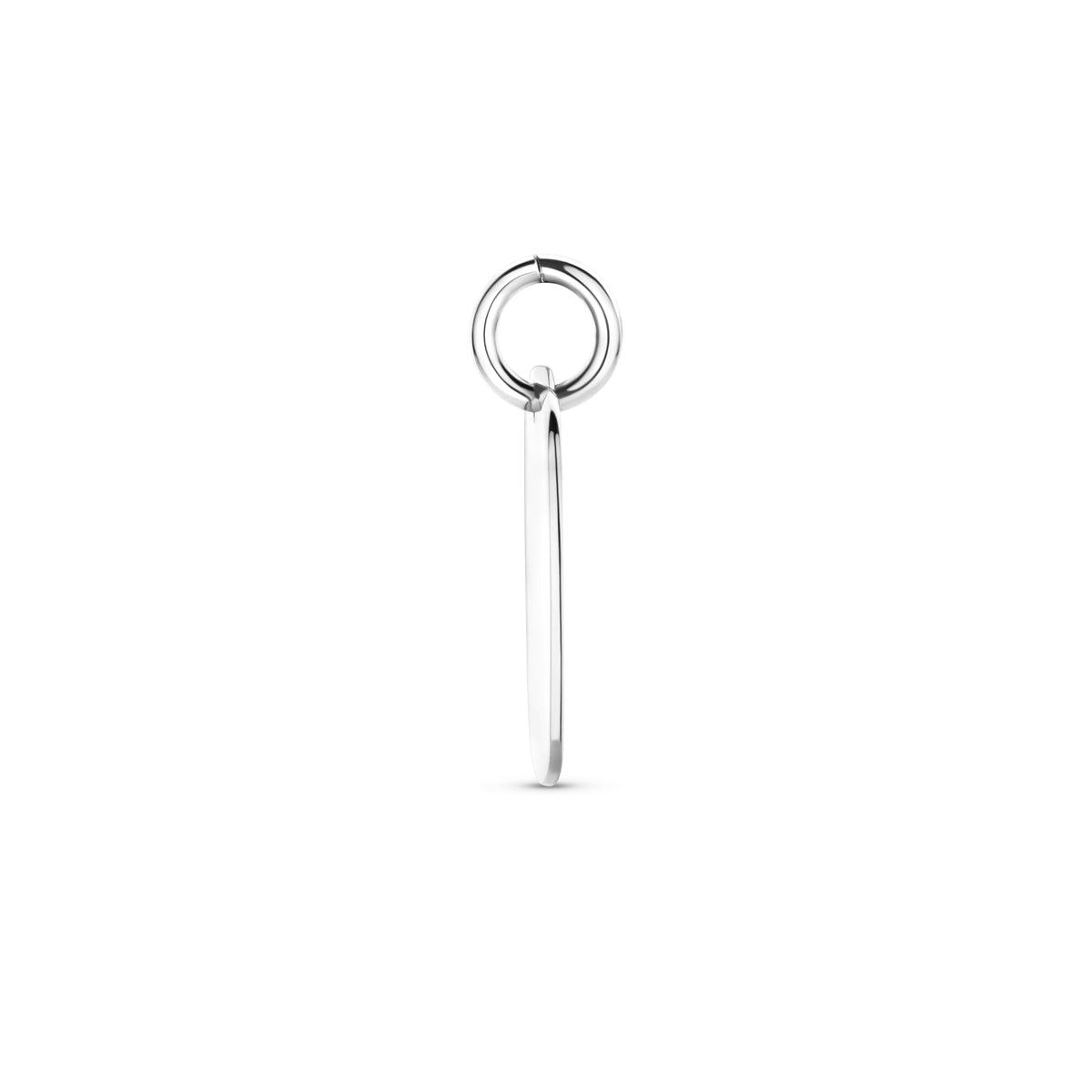 graveerhanger 15 mm zilver gerhodineerd