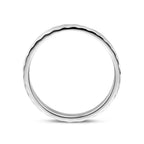 ring gediamanteerd zilver gerhodineerd