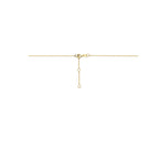 Zirkonia-Halskette 40 - 42 - 44 cm 14K Gelbgold