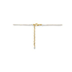 Halskette Perlen 2,8 mm 40 + 5 cm 14K Gelbgold