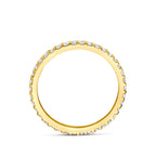 ring zirkonia 14K geelgoud