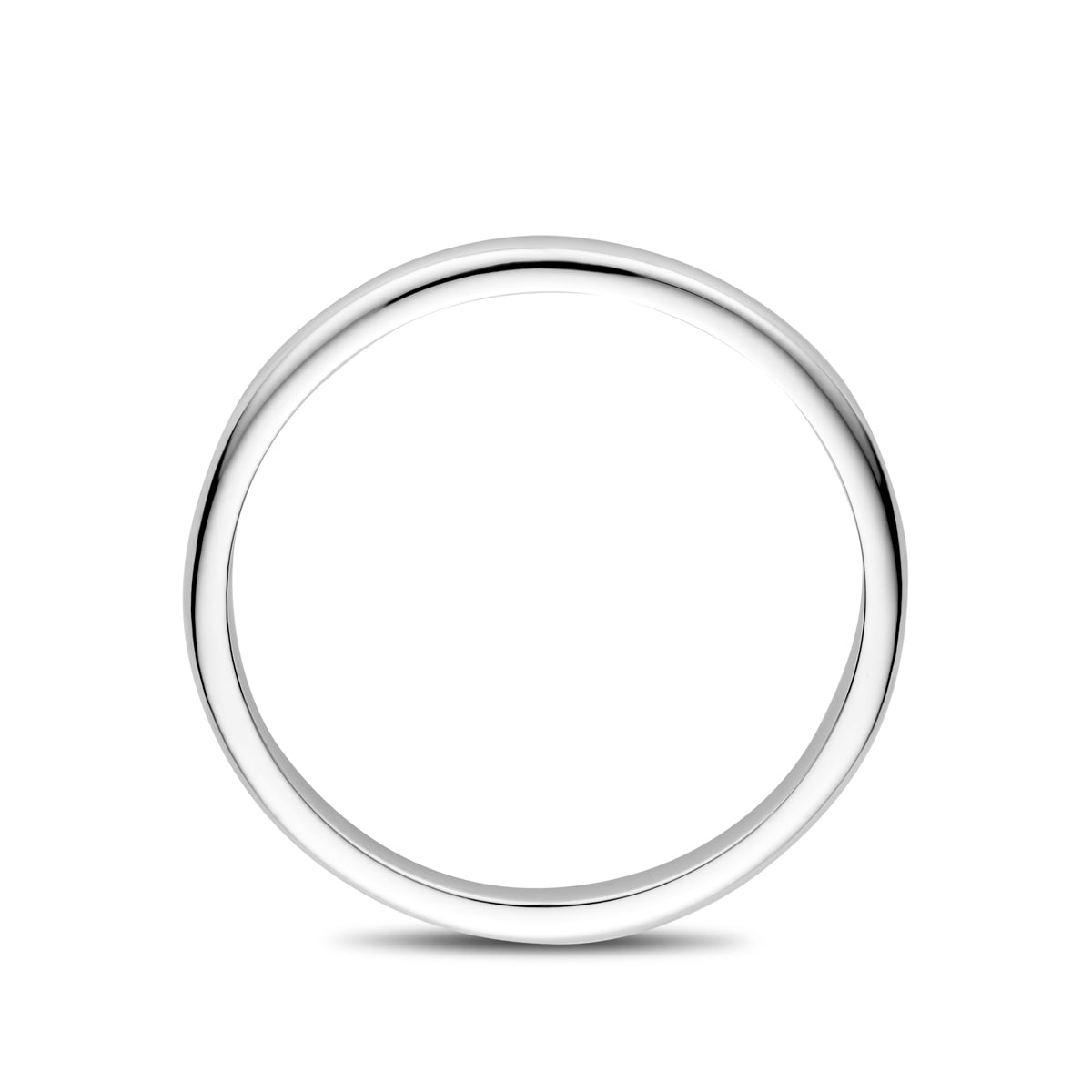 Ring 2 mm Silber rhodiniert