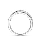 ring zirkonia zilver gerhodineerd