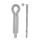 oorhangers zirkonia zilver gerhodineerd