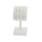 Armbandständer weiß 10,5 x 5 x 5 cm POS-Materialien