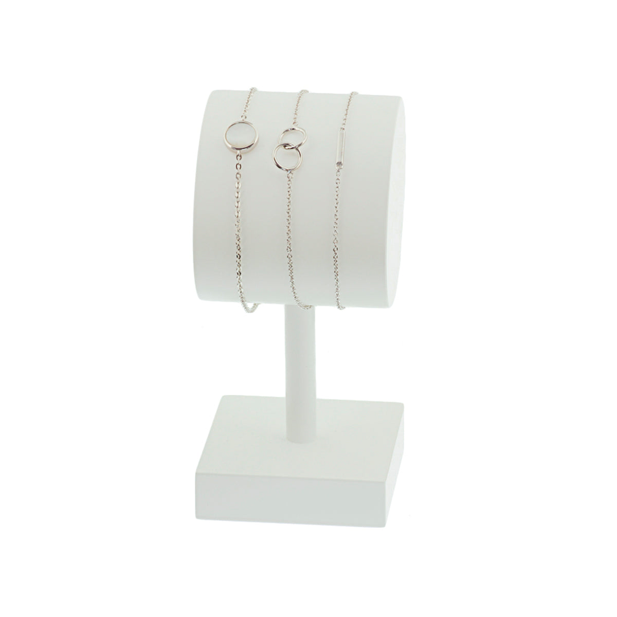 Armbandständer weiß 10,5 x 5 x 5 cm POS-Materialien