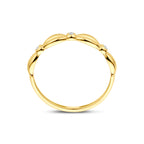 ring zirkonia 14K geelgoud