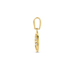 Anhänger Lebensbaum Zirkonia 14K Gelbgold