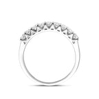 Ring Zirkonia Silber rhodiniert