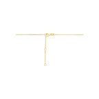 Halskette Tropfen 41 - 43 - 45 cm 14K Gelbgold