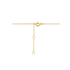 9k collier veer 40 - 42 - 44 cm 9K geel