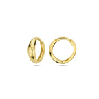 klapoorringen 12 mm 14K geelgoud