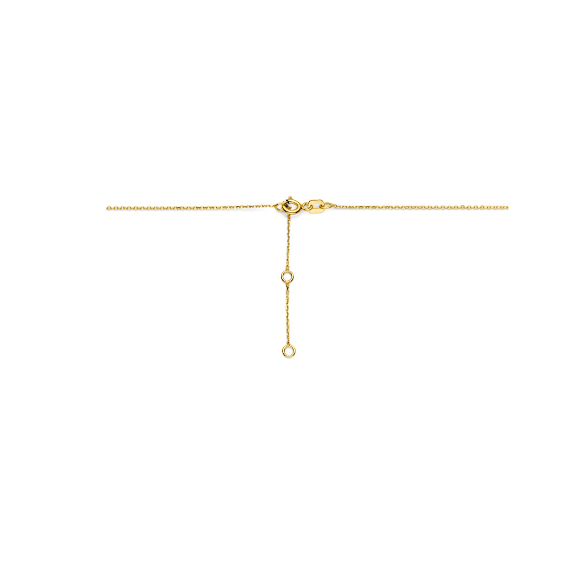 Halskette Herz 41 - 43 - 45 cm 14K Gelbgold