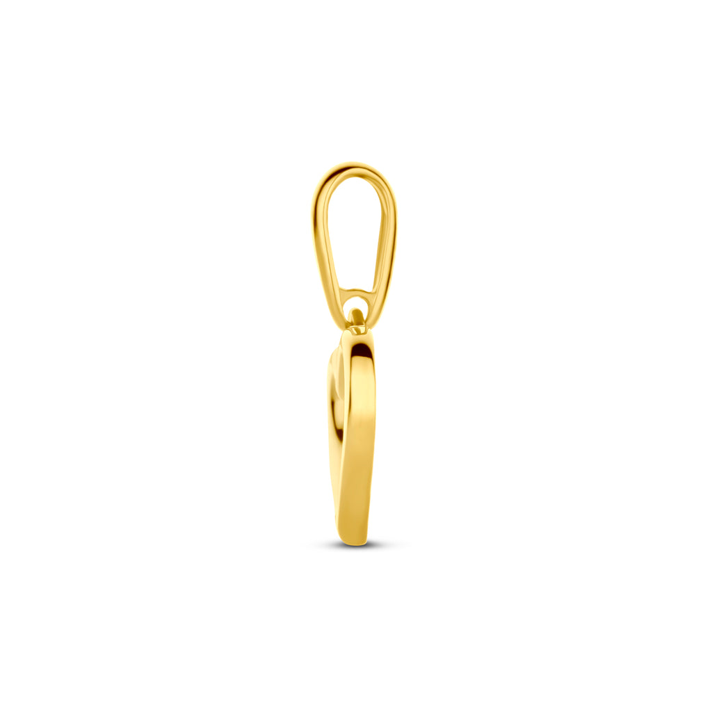 Anhänger Herz 14K Gelbgold