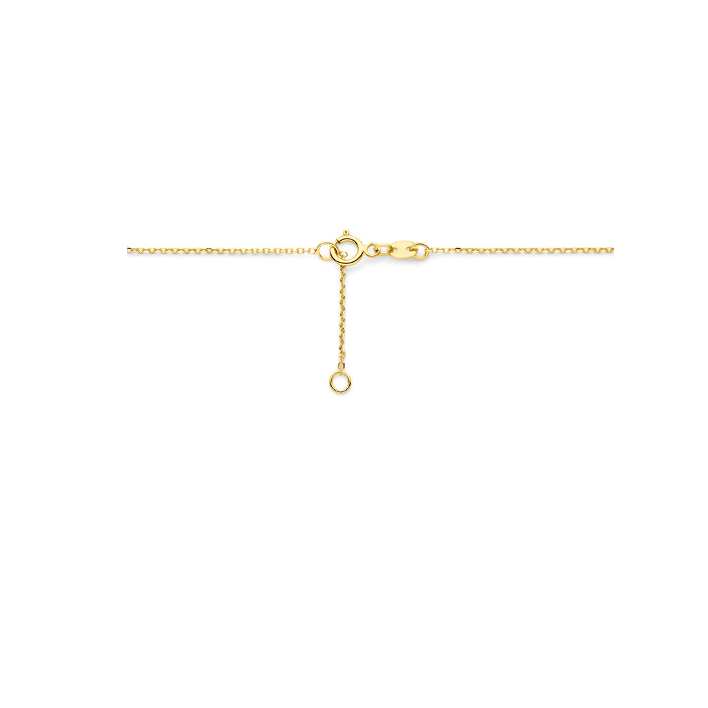 Halskette Tropfen 42 - 45 cm 14K Gelbgold