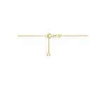 Halskette Tropfen 42 - 45 cm 14K Gelbgold