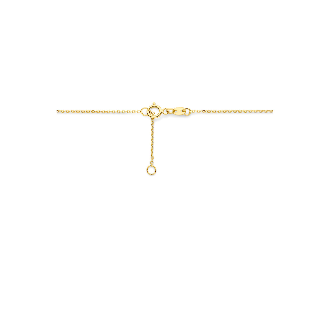 Halskette Tropfen 42 - 45 cm 14K Gelbgold