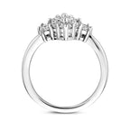 ring zirkonia zilver gerhodineerd