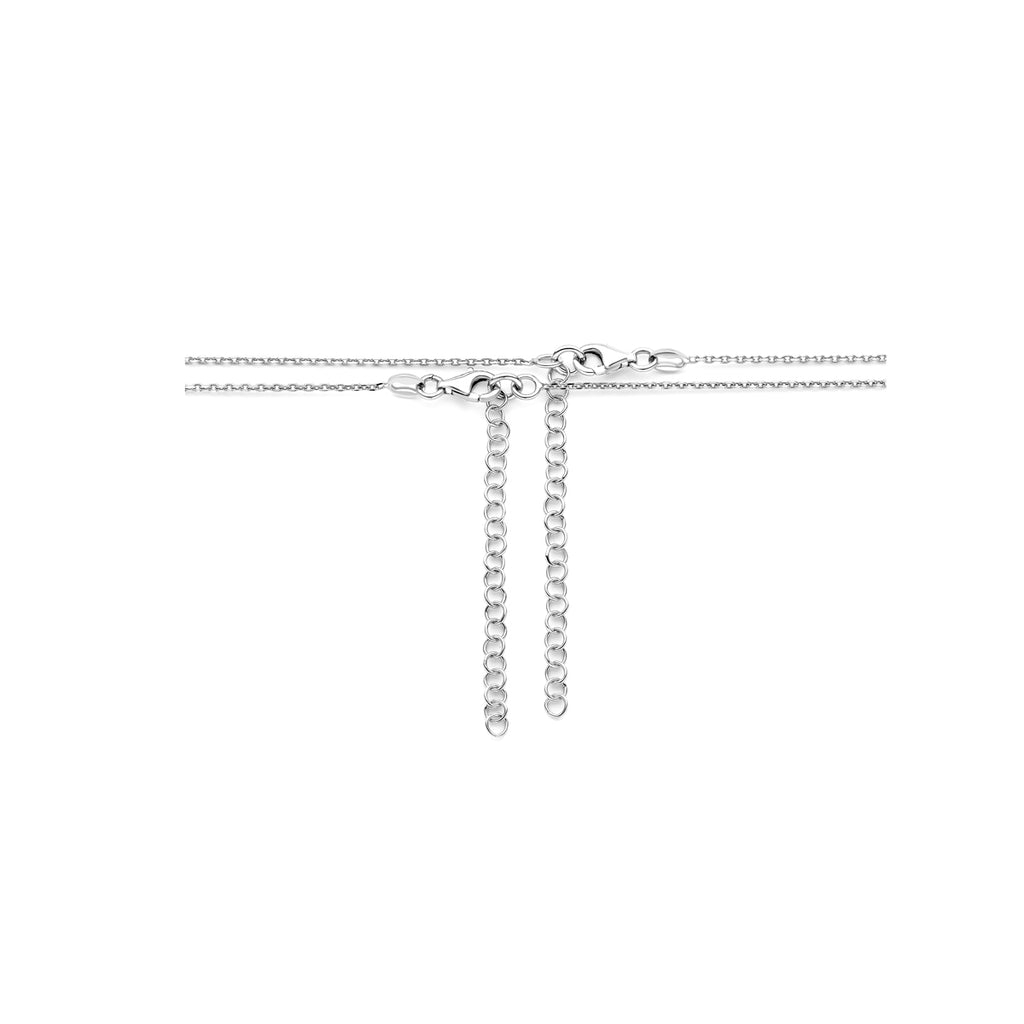 forever connected Collier 40 + 5 cm Silber rhodiniert