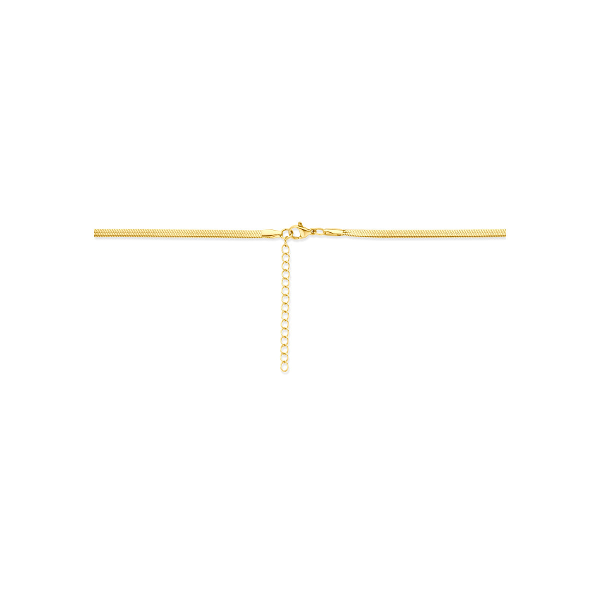 Kette Omega Ionenplattierung 3,0 mm 40 + 5 cm Edelstahl