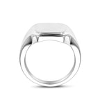 Gravurring Poly/Silber matt weiß