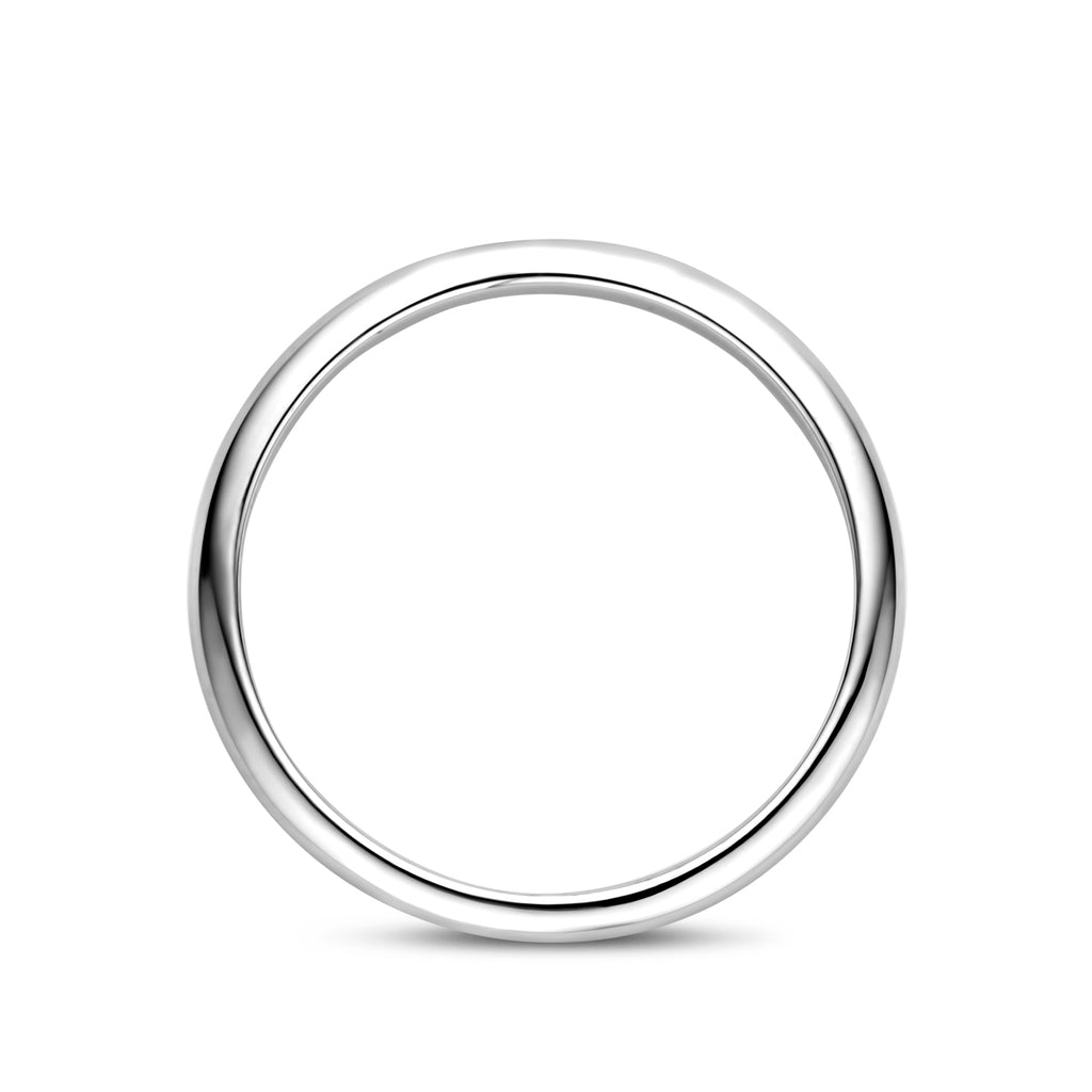 Beziehungsring Silber rhodiniert