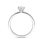 Ring Zirkonia Silber rhodiniert