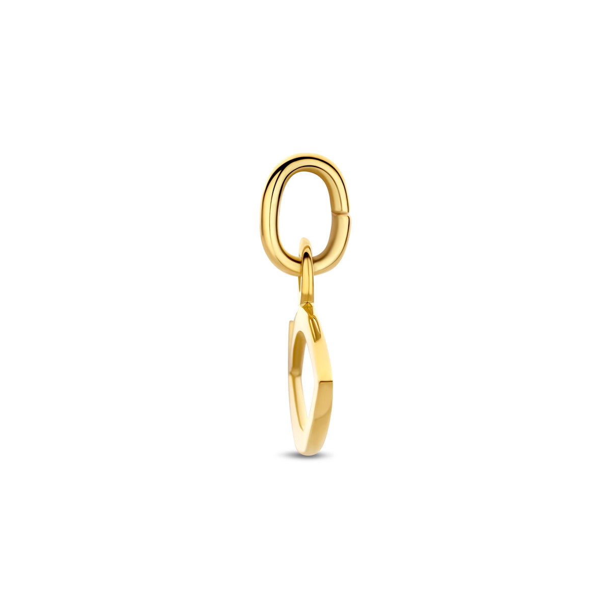 Ichthus-Anhänger 10 mm 14K Gelbgold