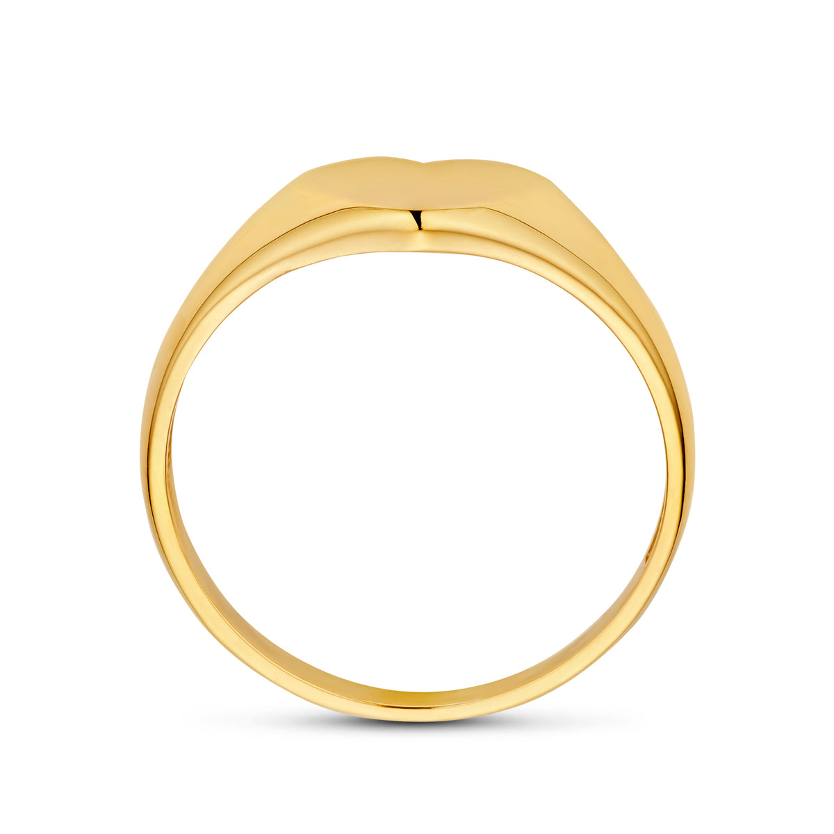 Ring Herz 14K Gelbgold