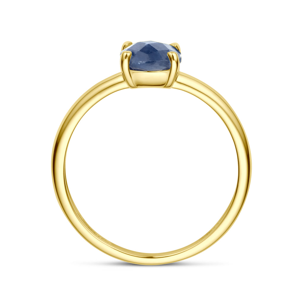Ring Saphir 14K Gelbgold