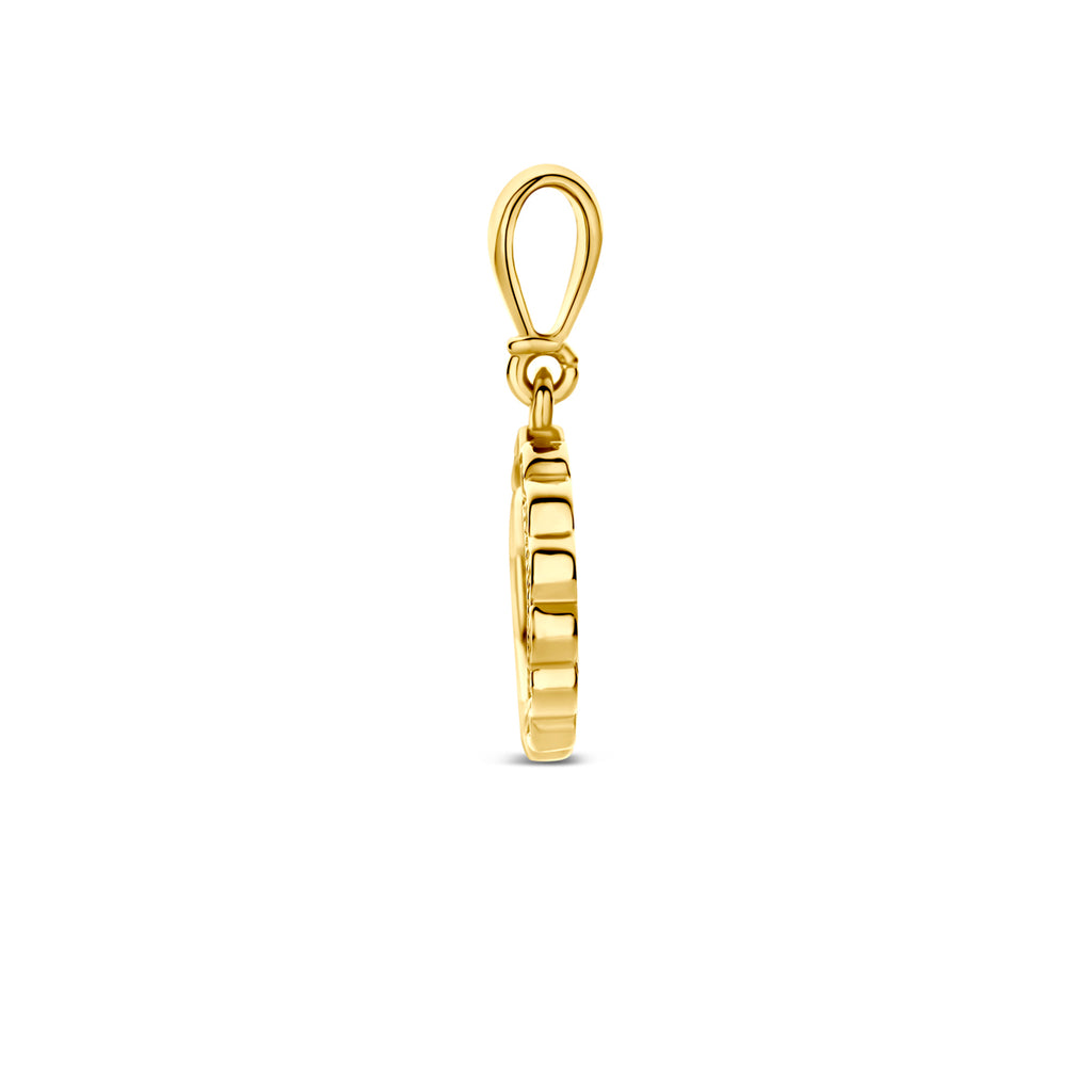 9k hanger zirkonia 10 mm 9K geel