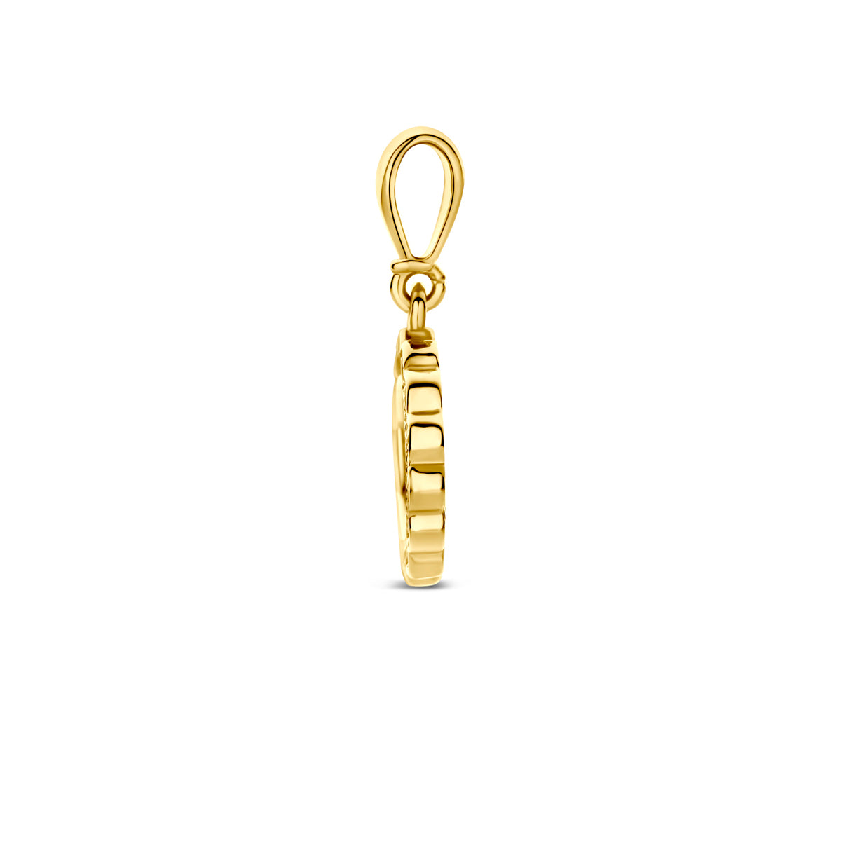 9k hanger zirkonia 10 mm 9K geel
