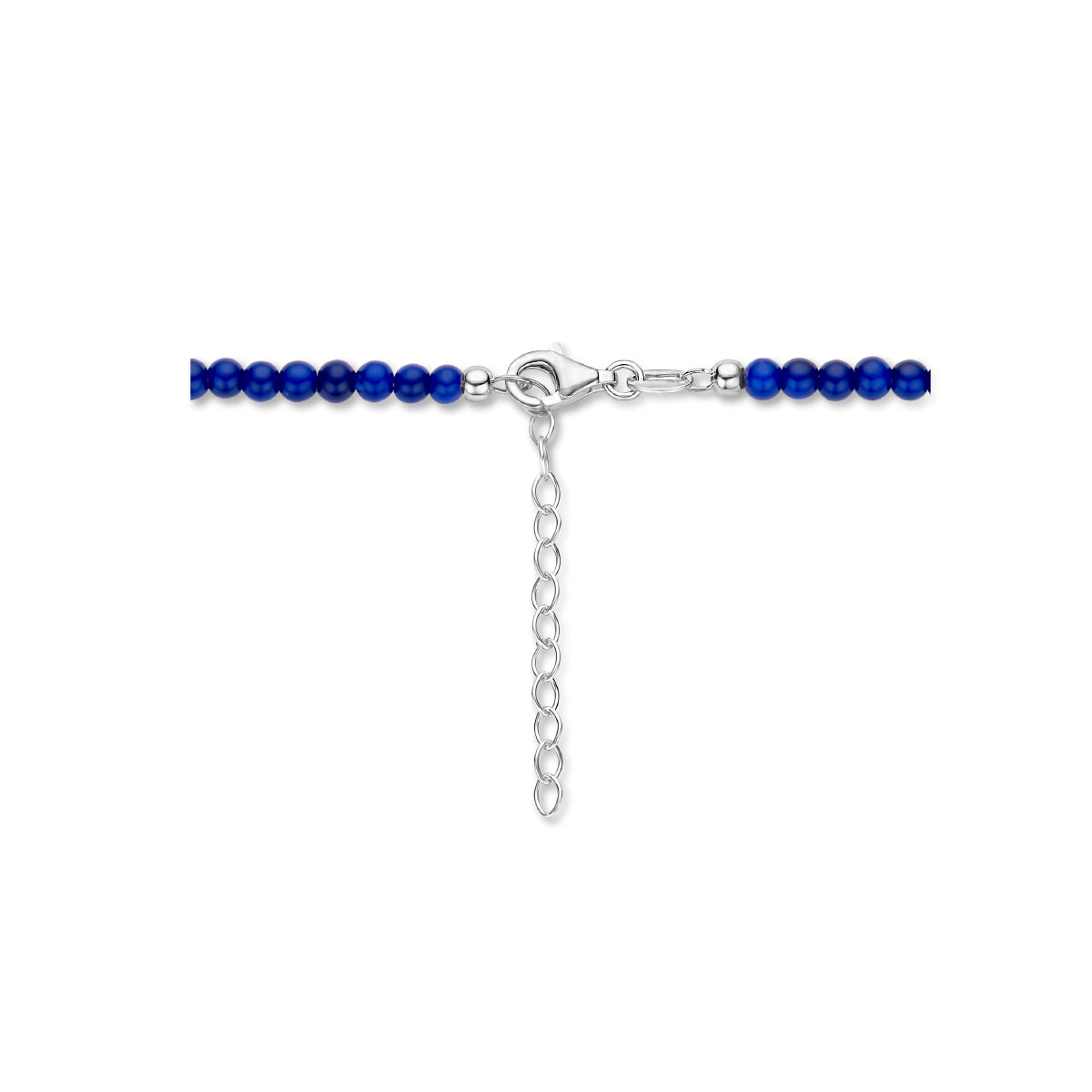 collier 3,0 mm 40 + 4 cm zilver gerhodineerd