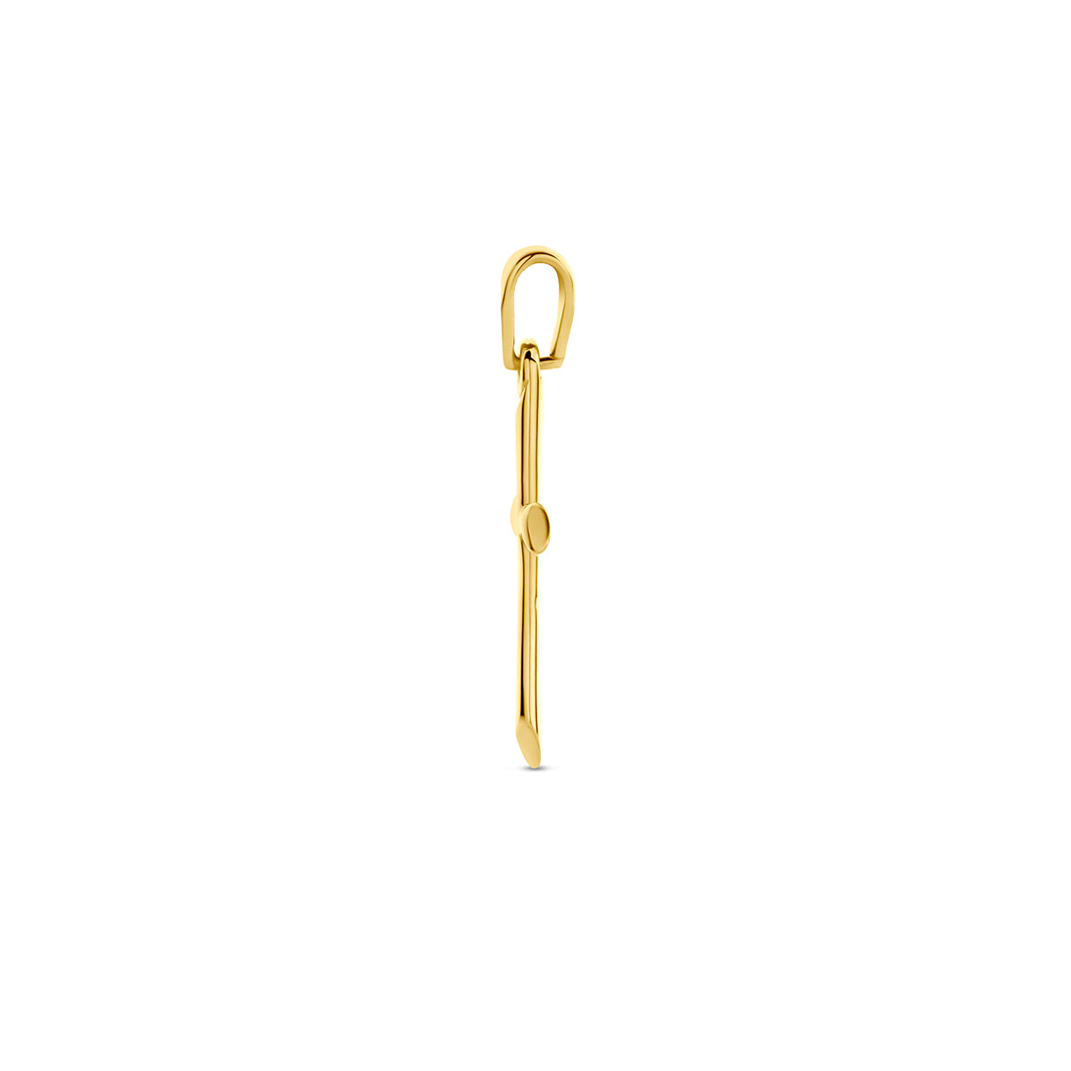 Anhänger Kreuz 14K Gelbgold