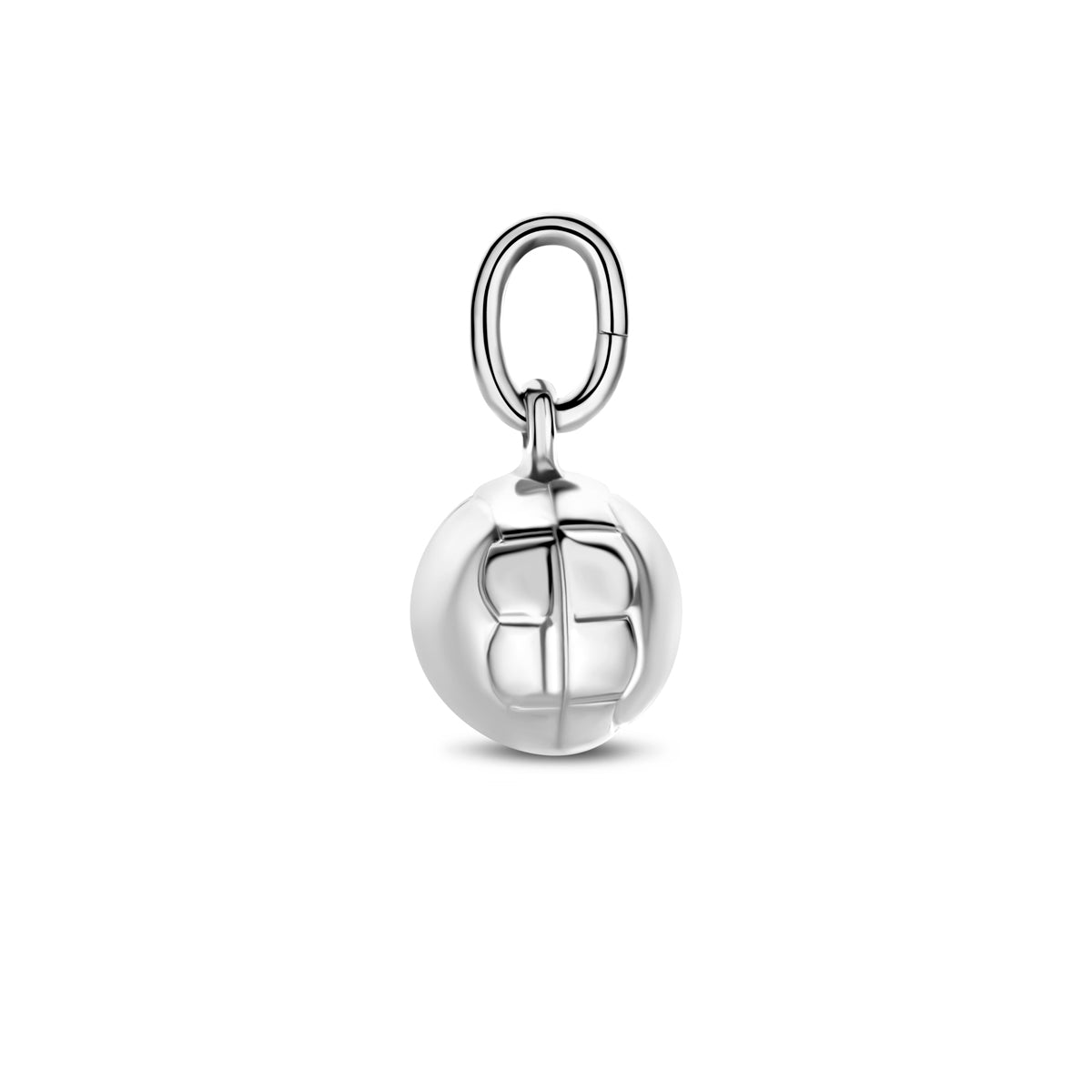 hanger voetbal zilver wit